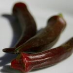 Okra Vermelha Burgundy - Abelmoschus esculentus