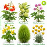 Pack/kit 6 Variedades de Plantas/Flores