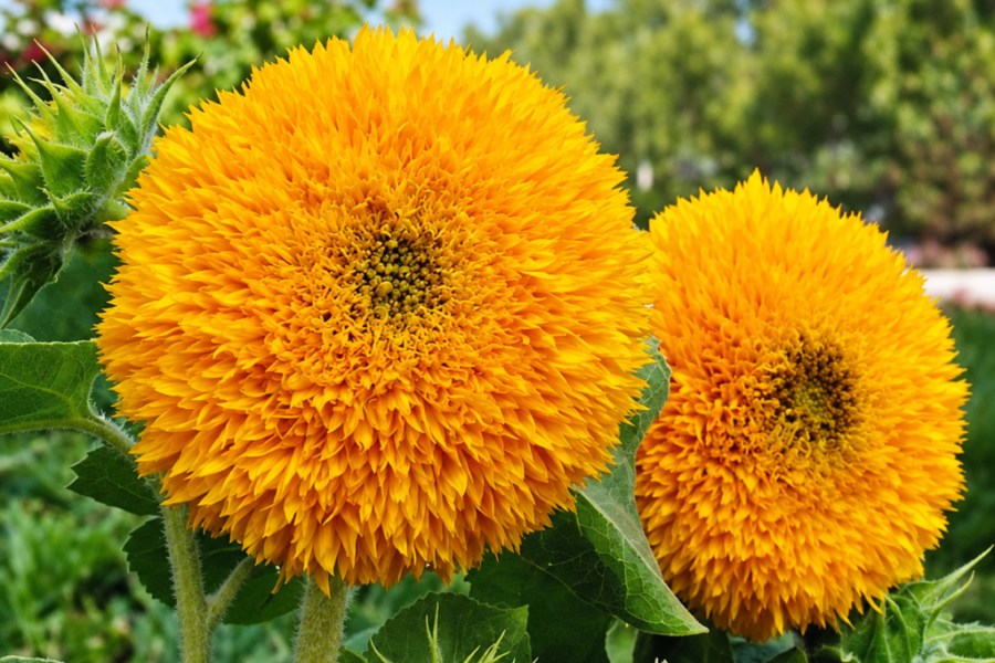Girassol Dobrado Anão – Helianthus annuus